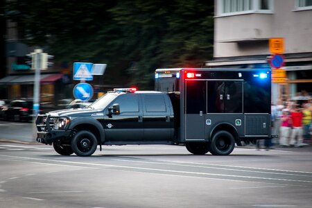 Police car potus america