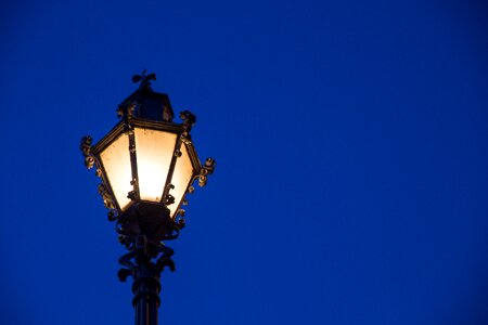 Lantern the lamppost decorative photo