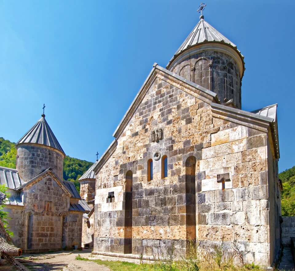 Church architecture historical photo