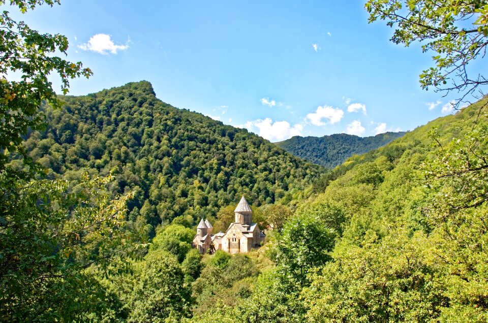 Monastery church architecture photo