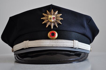 Police hat mecklenburg western pomerania cap