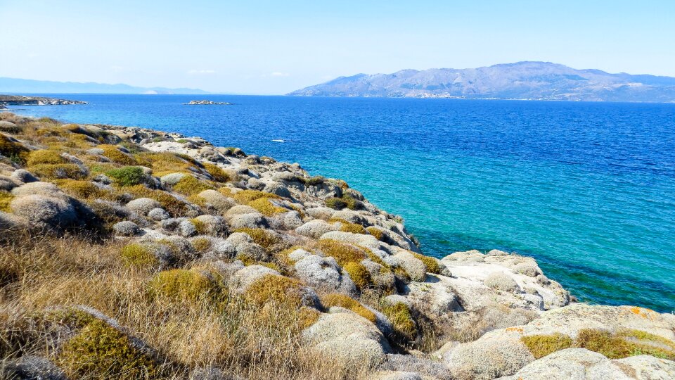 Nature sea rock photo