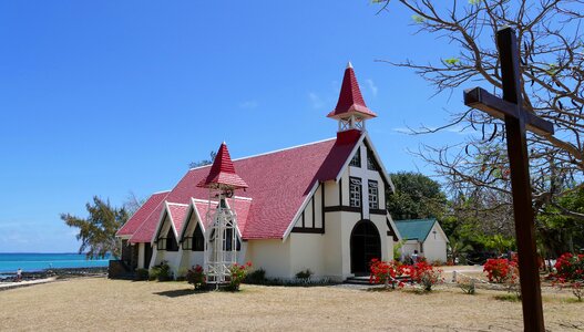 Red roof sea north coast