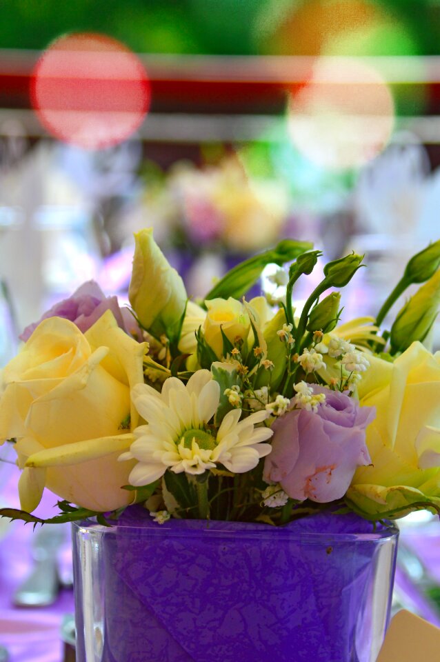 Wedding wedding table porcelain photo