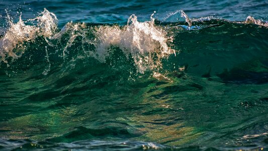Sea water surf