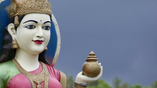 Hindu crater lake hindu pilgrimage site photo