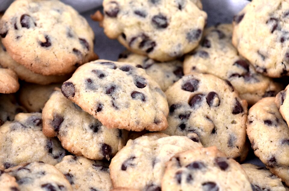 Cookies tempting choc-chip