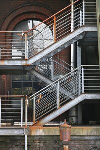 Industrial plant stairs industrial architecture photo