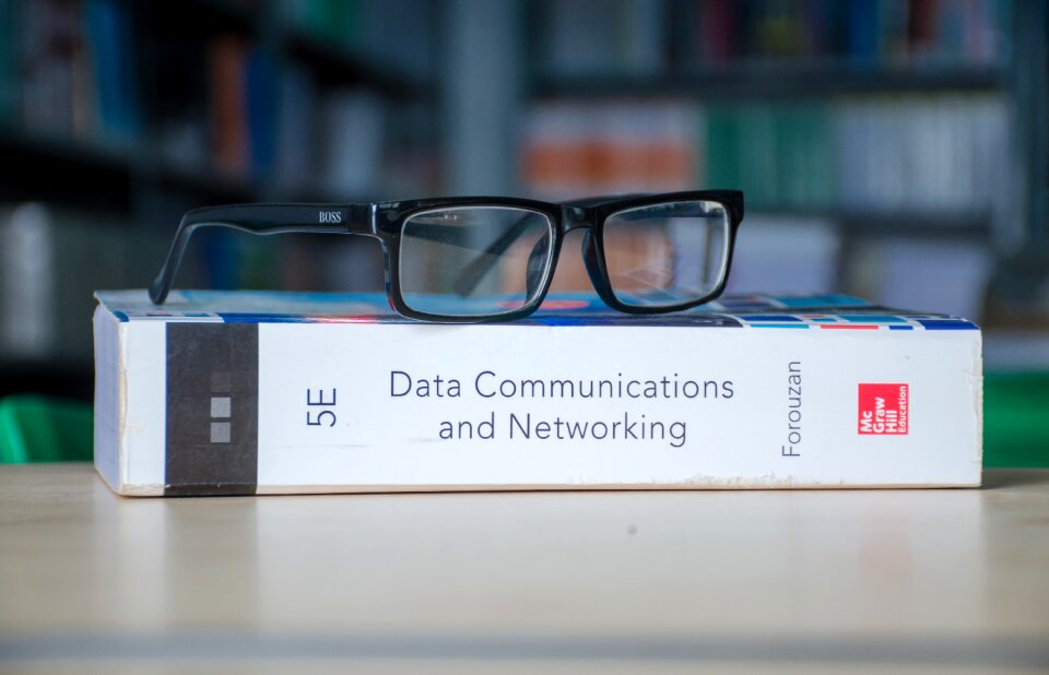 Table blue book blue books