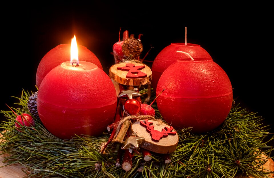 Christmas jewelry candles first candle