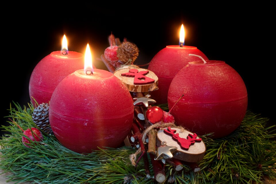 Christmas jewelry candles third candle