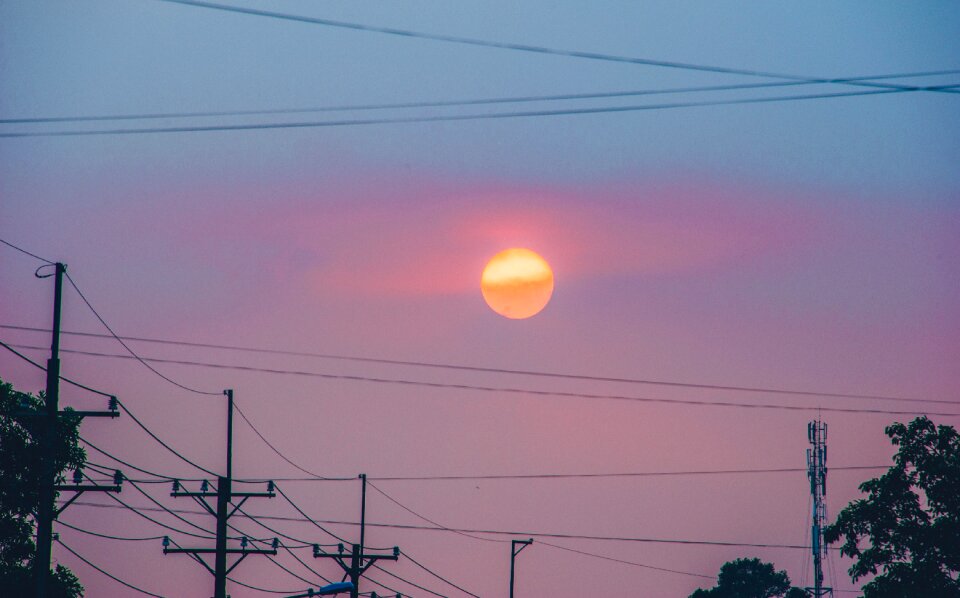 Water summer sunset photo