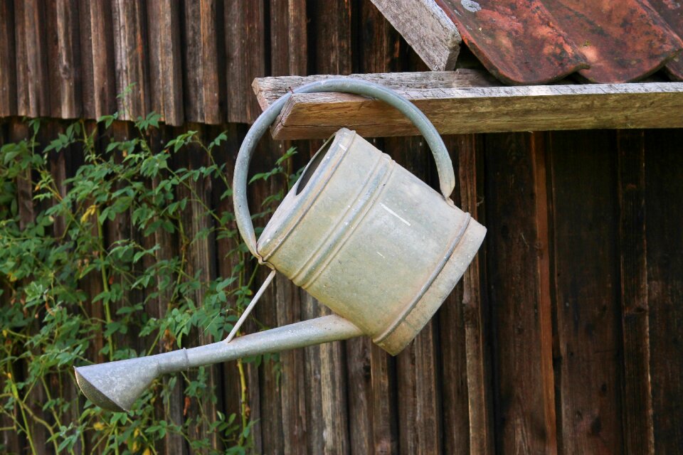 Garden vessel casting