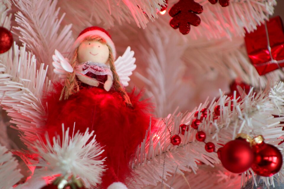 White red christmas