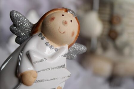 Angel figure wing star