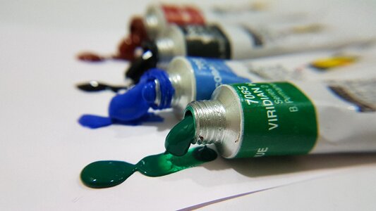 Colors paint watercolors