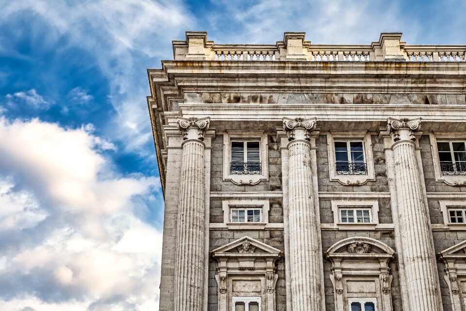 Architecture landmark building
