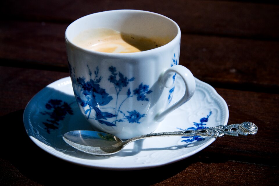 Coffee cup caffeine aroma