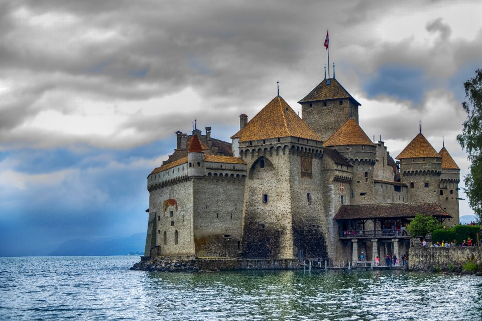 Castle chillon switzerland