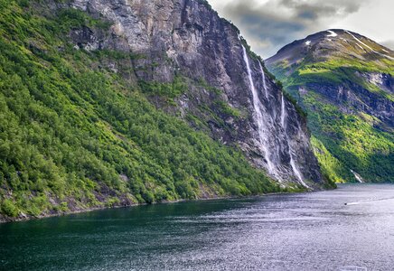 The seven sisters waterfall
