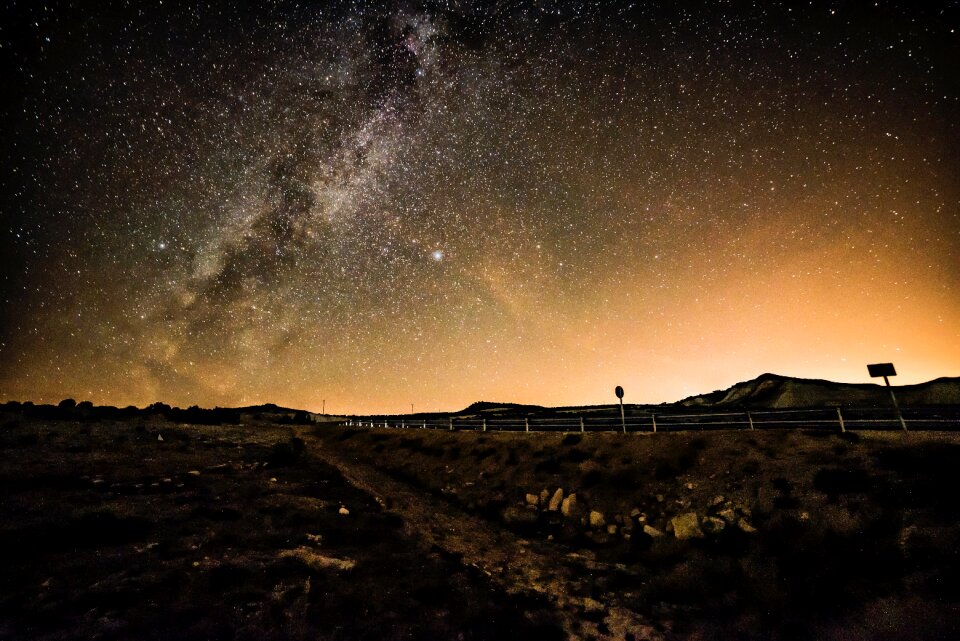 Star universe night