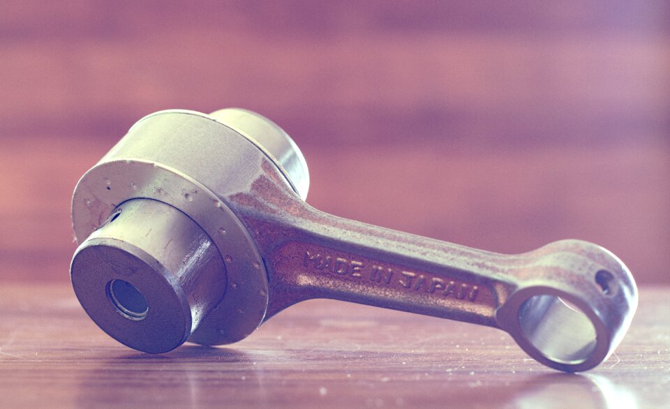 Industrial connecting rod pin