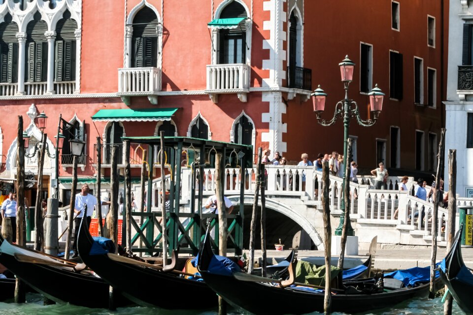 Gondola very romantic channel
