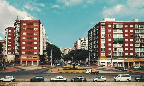 City landscape outdoors