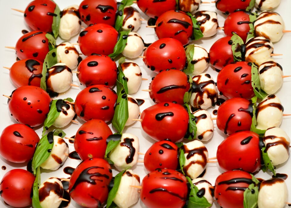 Snack party mozzarella
