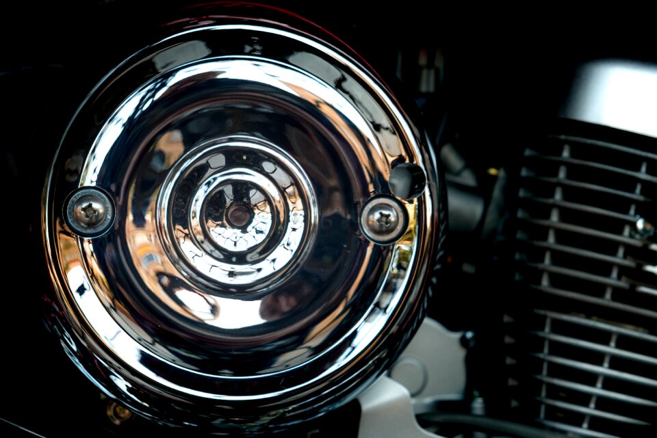 Chrome biker adrenaline