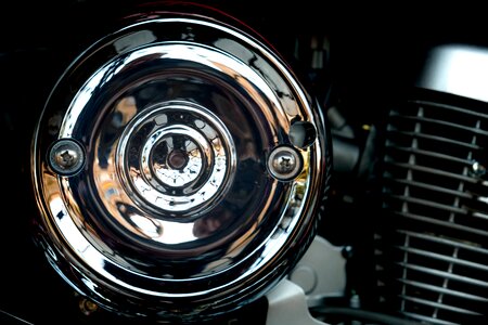 Chrome biker adrenaline