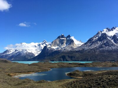 Chilean patagonia torres paine