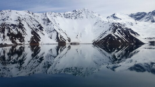 Chile lake mirror