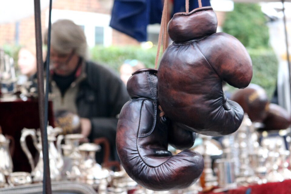 Flea market boxer vintage