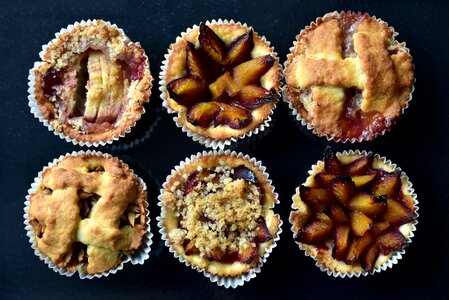 Pastries baking tray baked photo