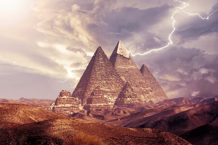 Egypt fantasy energy photo
