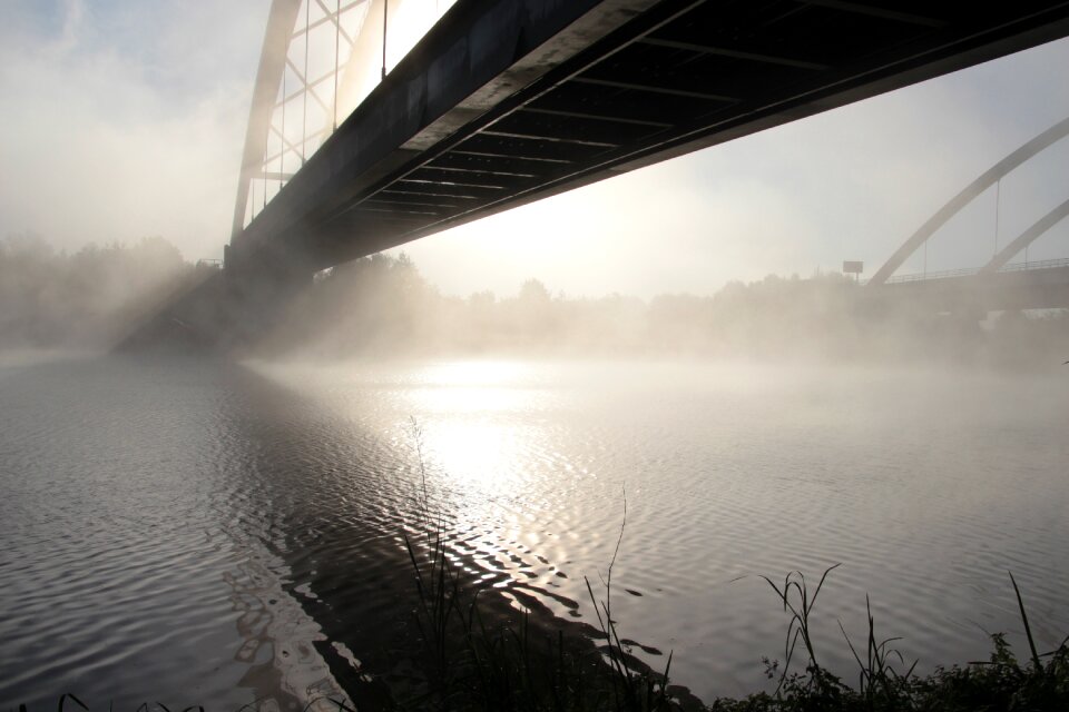 Saar bridge backlighting
