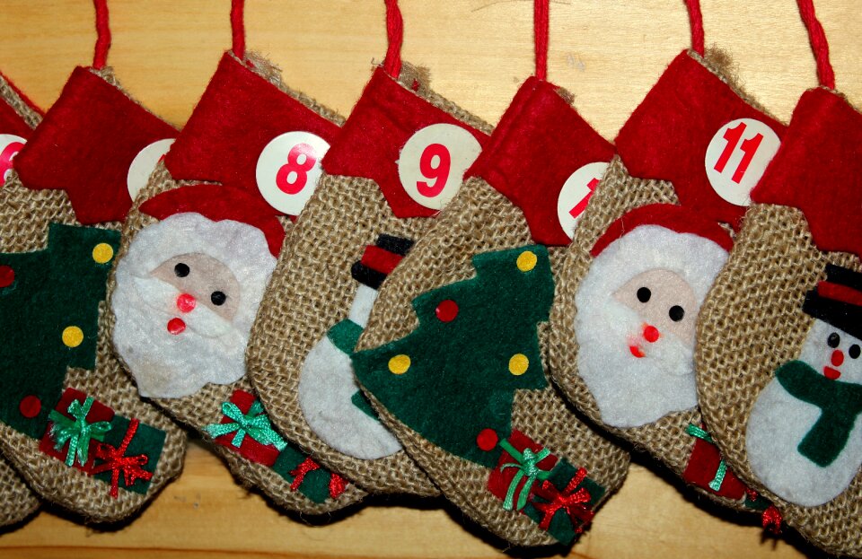 Parish decoration socks