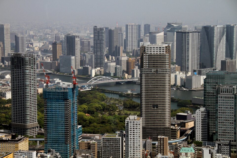 Architecture skyline modern