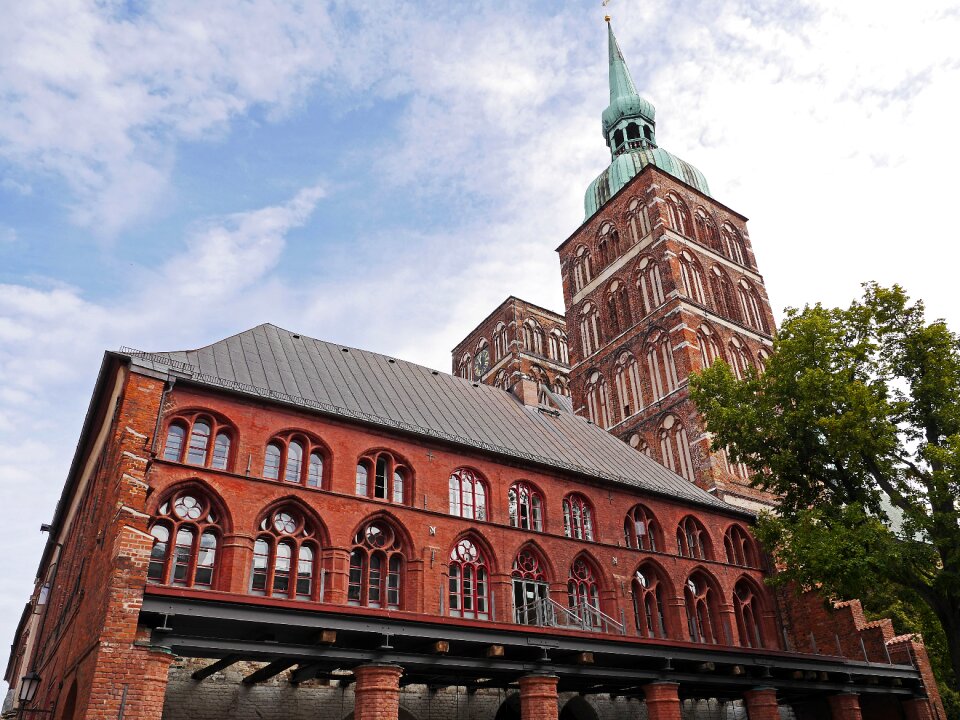 St nikolai landmark brick buildings