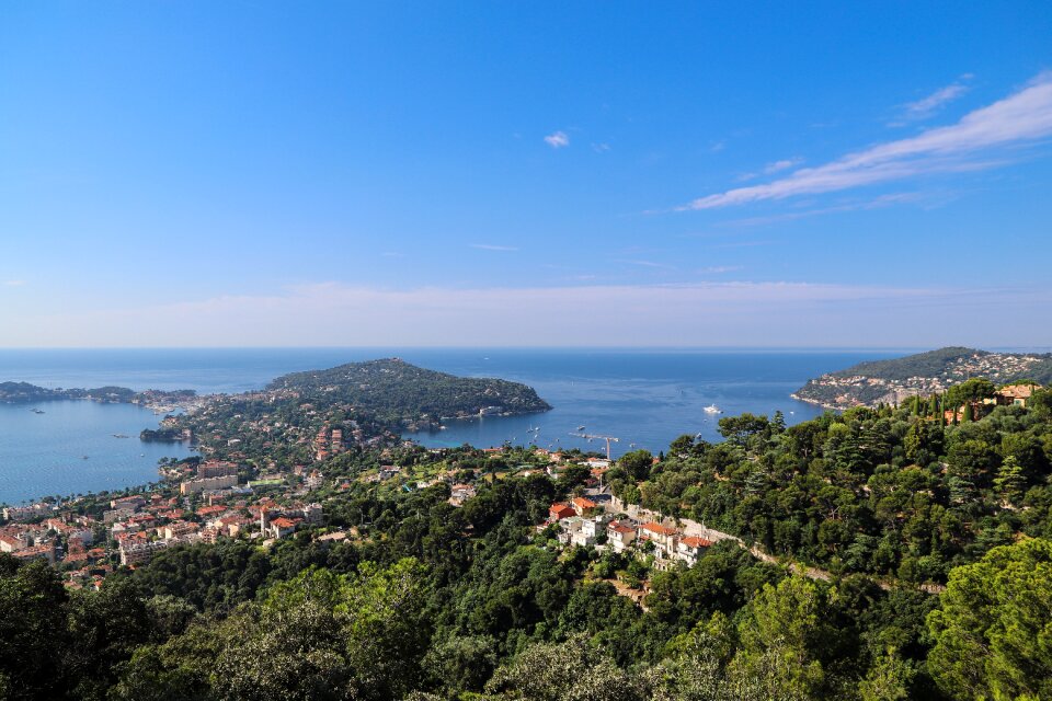 Monaco lake the mediterranean sea