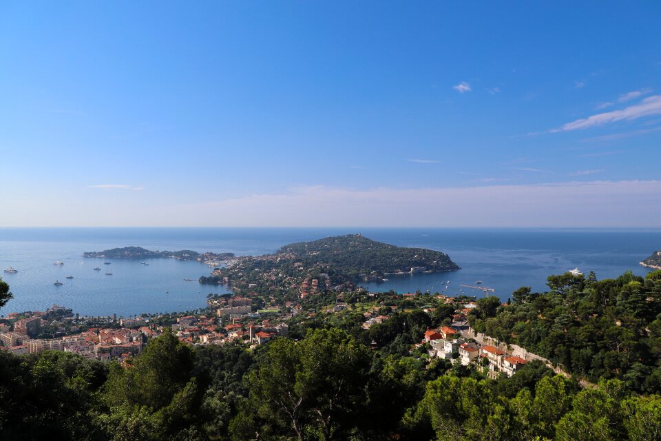 Monaco lake the mediterranean sea