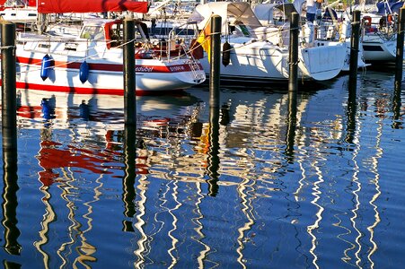 Water mirroring maritime photo