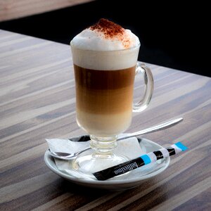 Hot caffeine cup photo