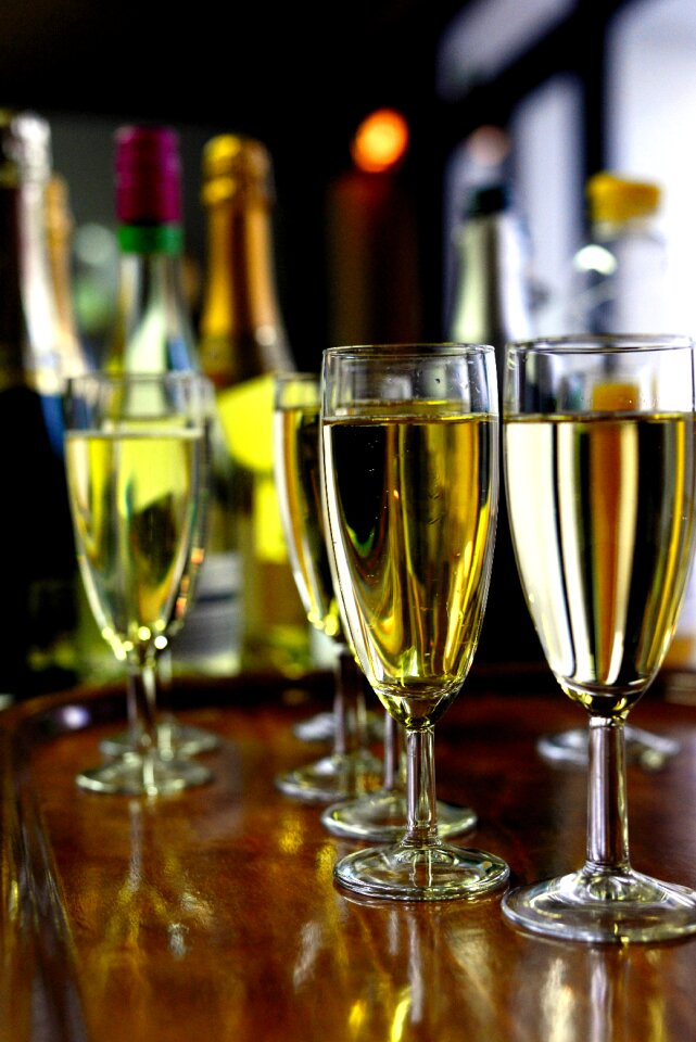 Celebration drink new year's eve