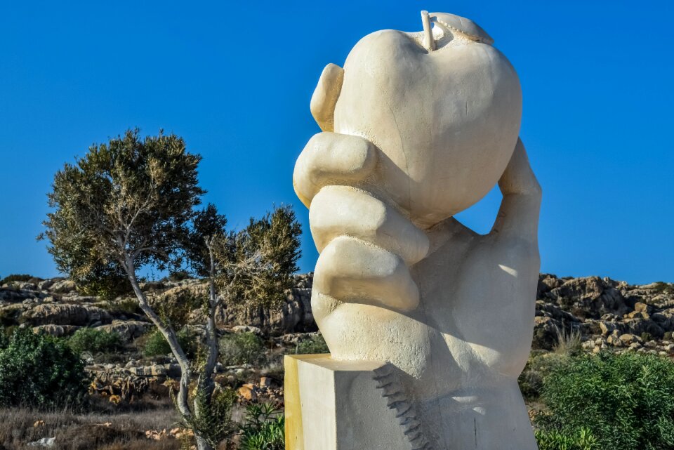 Sculpture marble outdoor