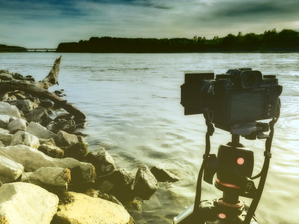 Camera system dslm tripod