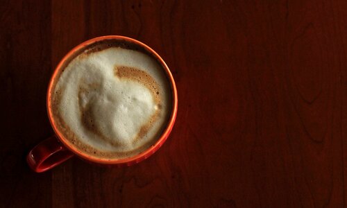 Cappuccino caffeine beverage photo