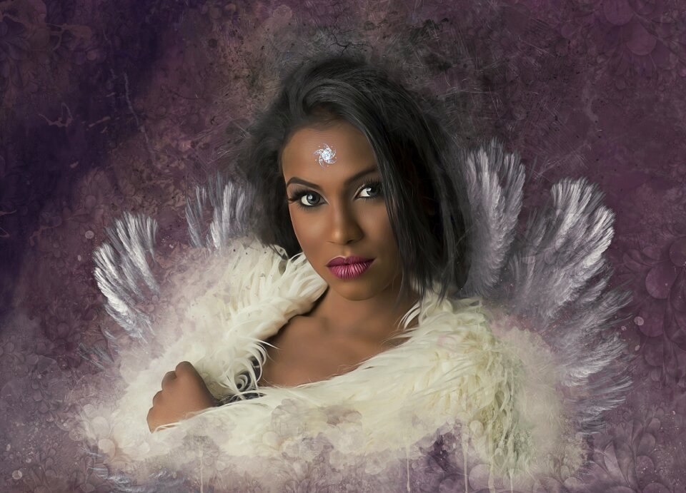 Beauty fantasy portrait