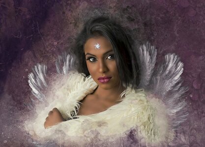 Beauty fantasy portrait